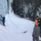 Ice climbing, courses, instruction, classes, Hyalite Canyon, Montana Alpine Guides